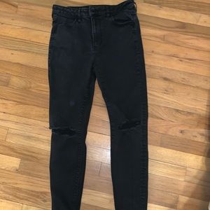 Black American Eagle Jeans